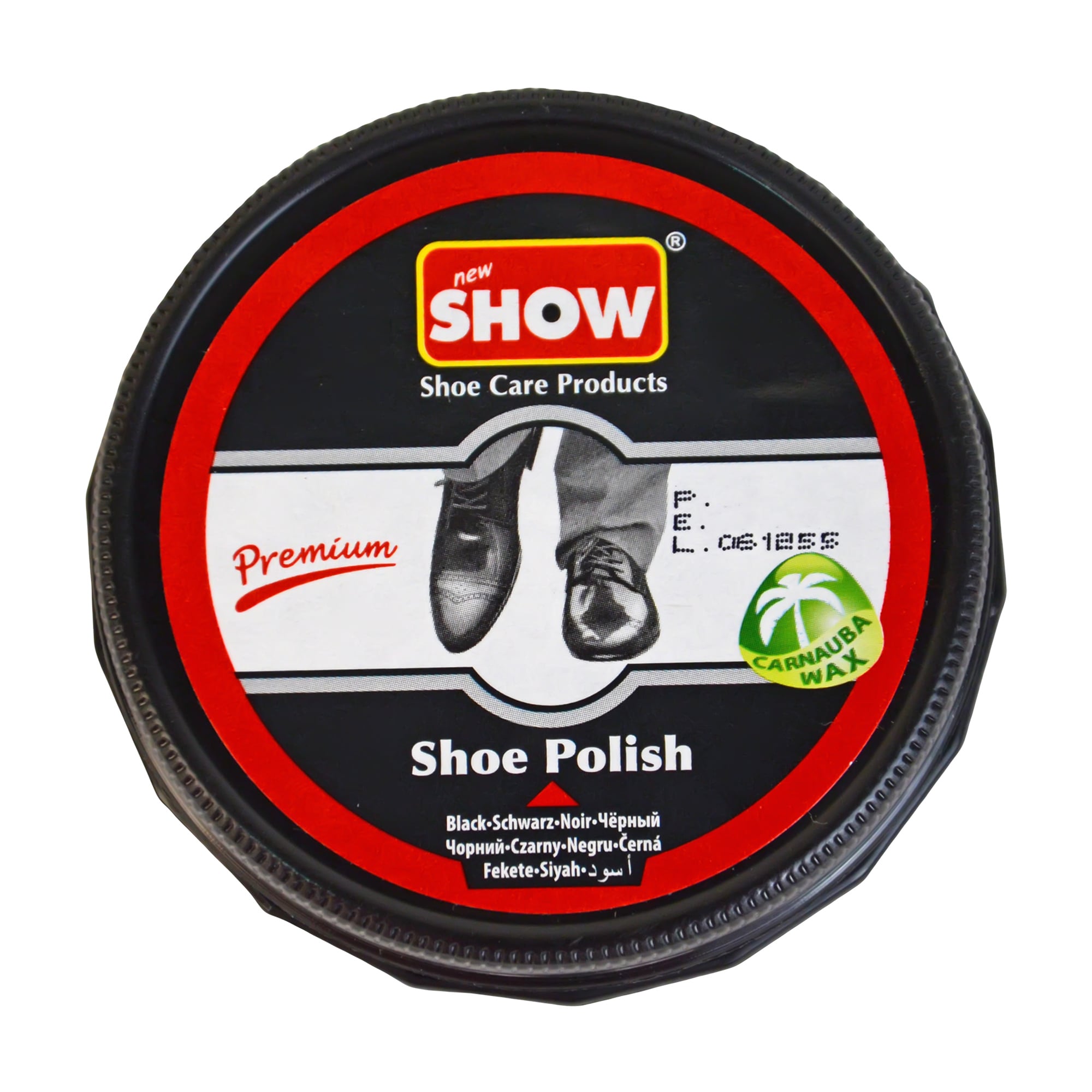 Крем для взуття SHOW Shoe Polish чорний, 50 мл